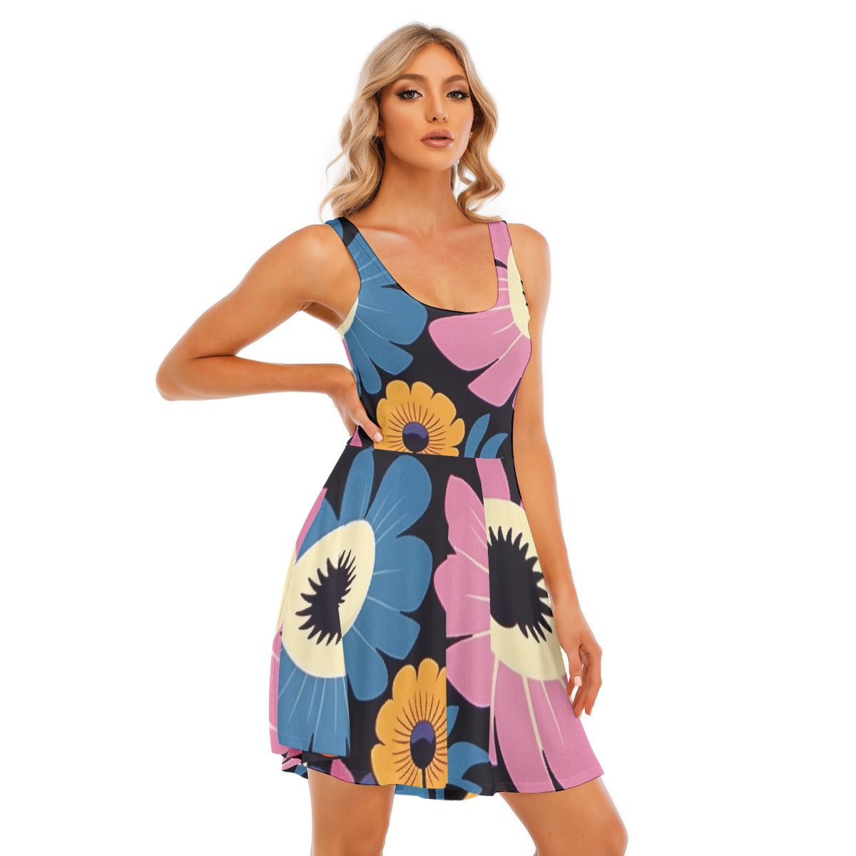 All-Over Print Women's Tank Vest Dress