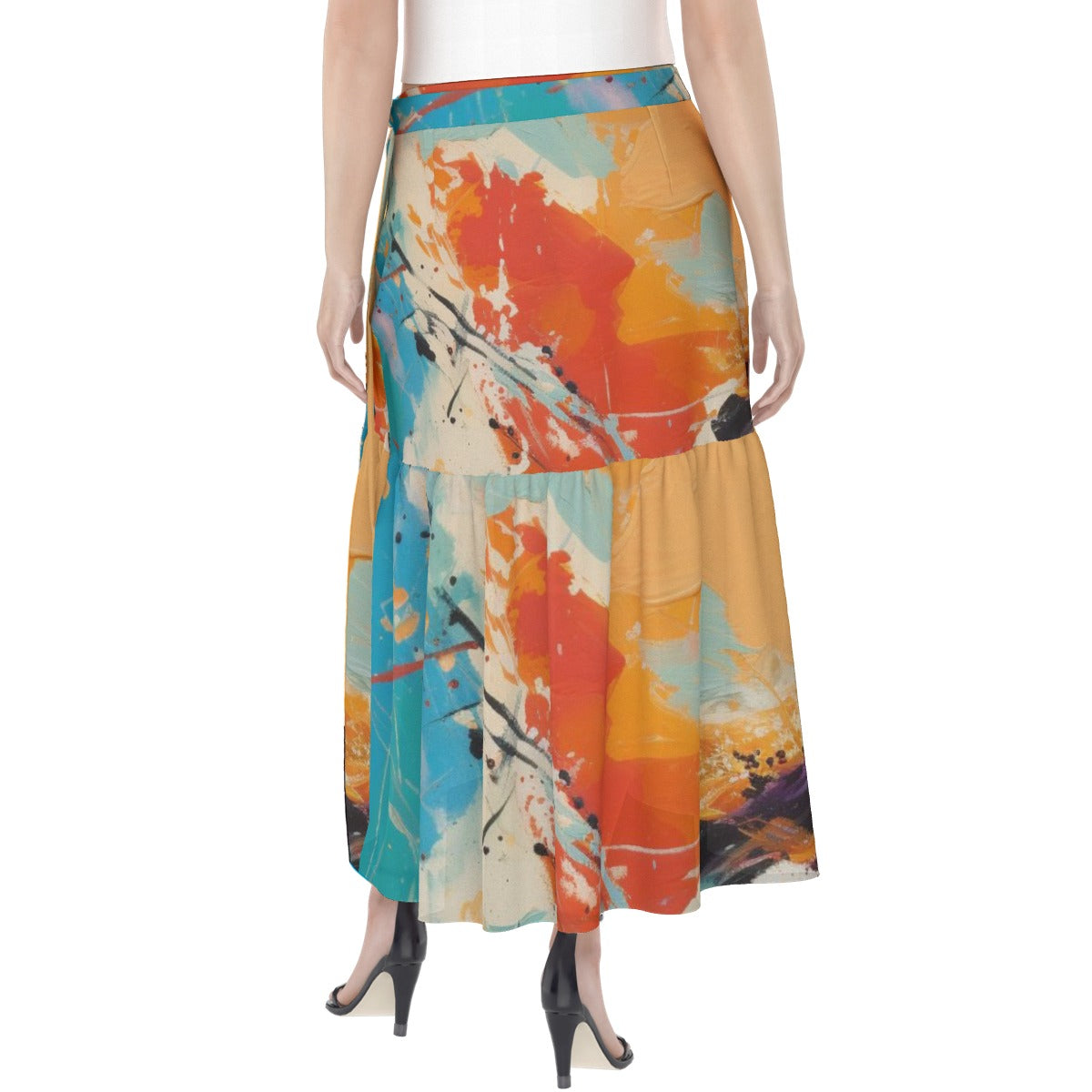 All-Over Print Women's Wrap Skirt