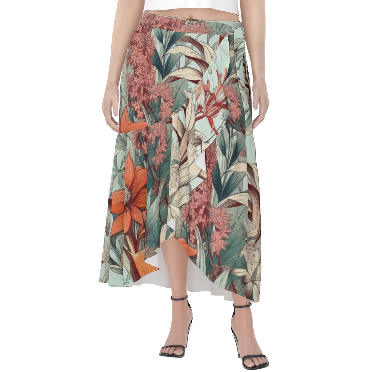 All-Over Print Women's Wrap Skirt