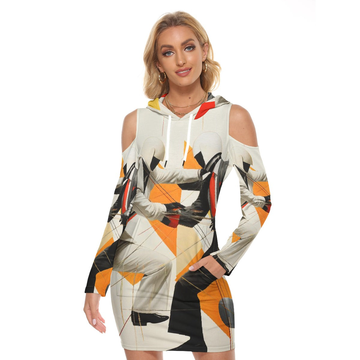 All-Over Print Women's Tight Dress