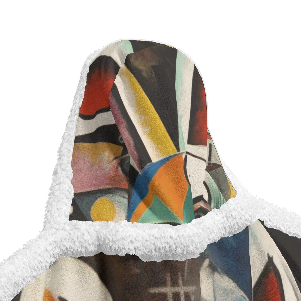 All-Over Print Unisex Wearable Hooded Blanket