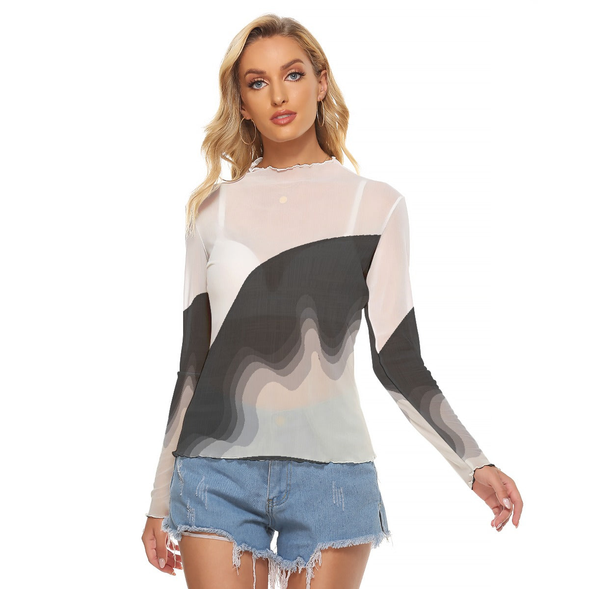 All-Over Print Women's Mesh T-shirt