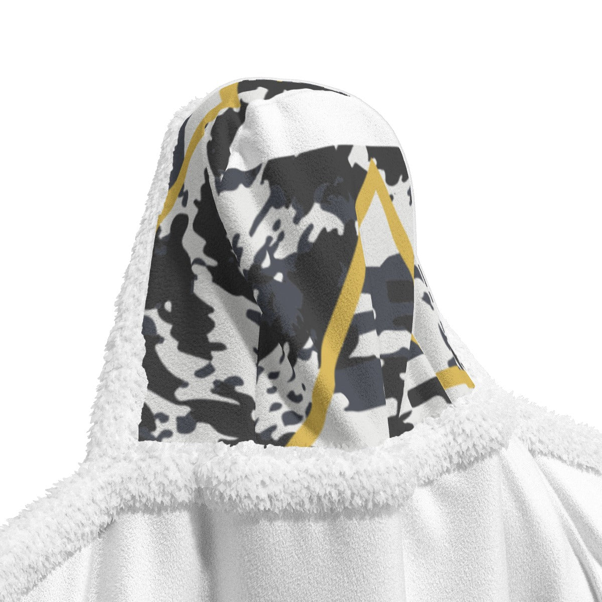 All-Over Print Unisex Wearable Hooded Blanket