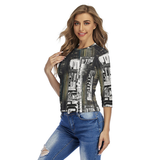 All-Over Print Women's Raglan Sleeves T-shirts