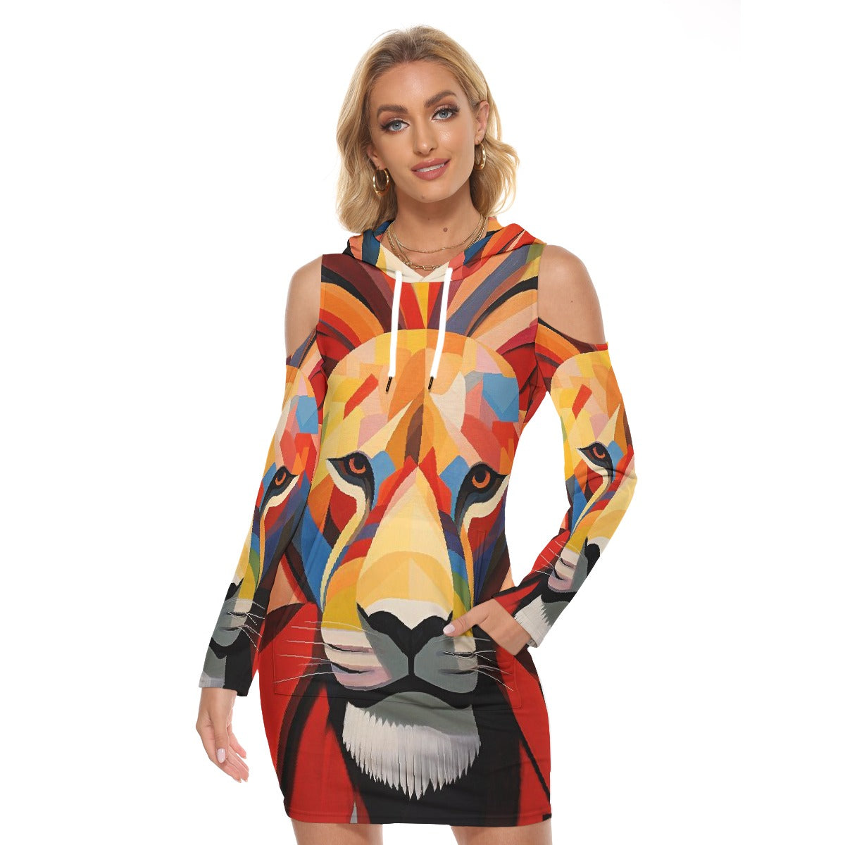 All-Over Print Women's Tight Dress