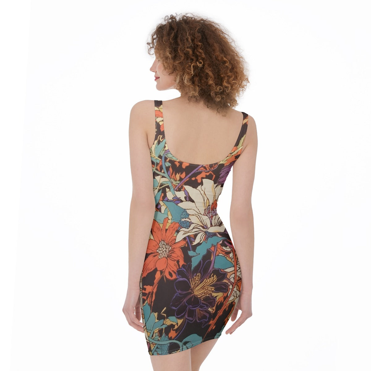 All-Over Print Women's Bodycon Dress