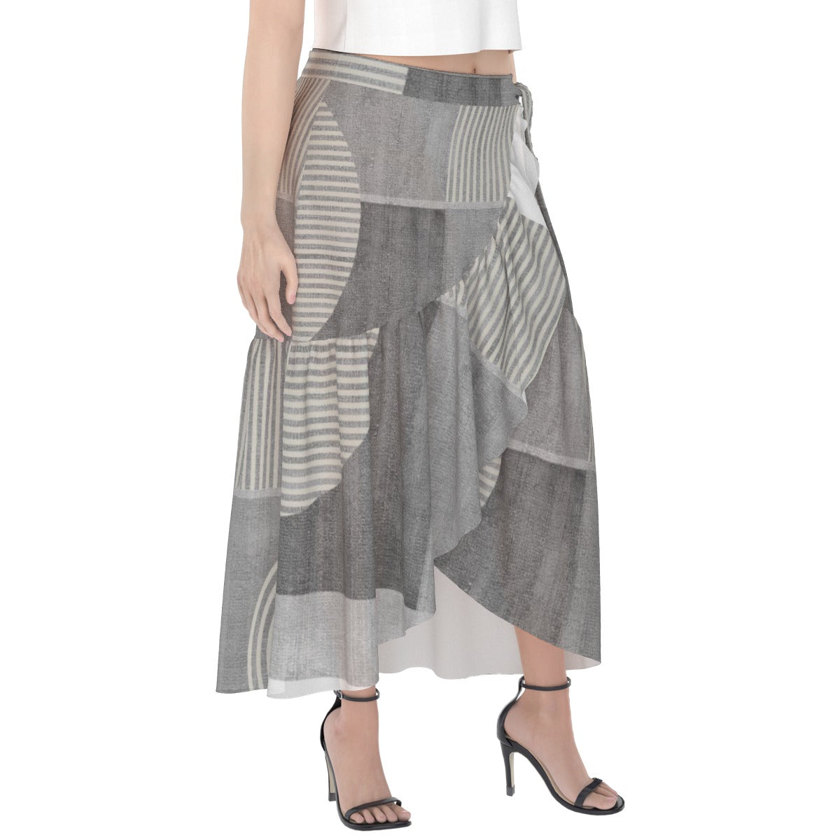 All-Over Print Women's Wrap Skirt