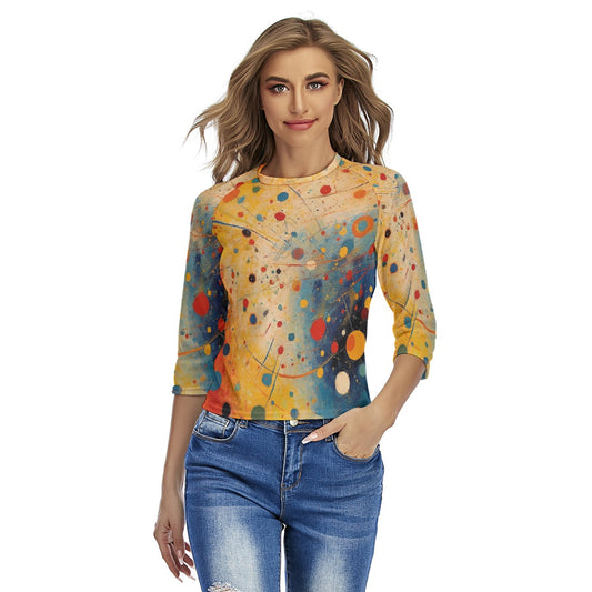 All-Over Print Women's Raglan Sleeves T-shirts