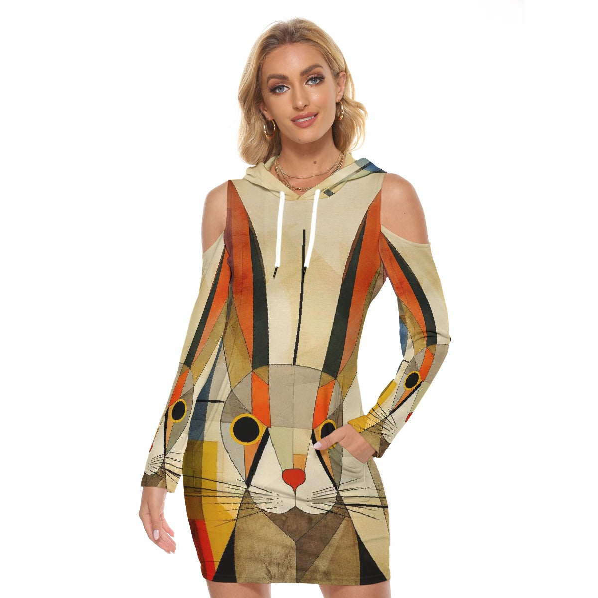 All-Over Print Women's Tight Dress