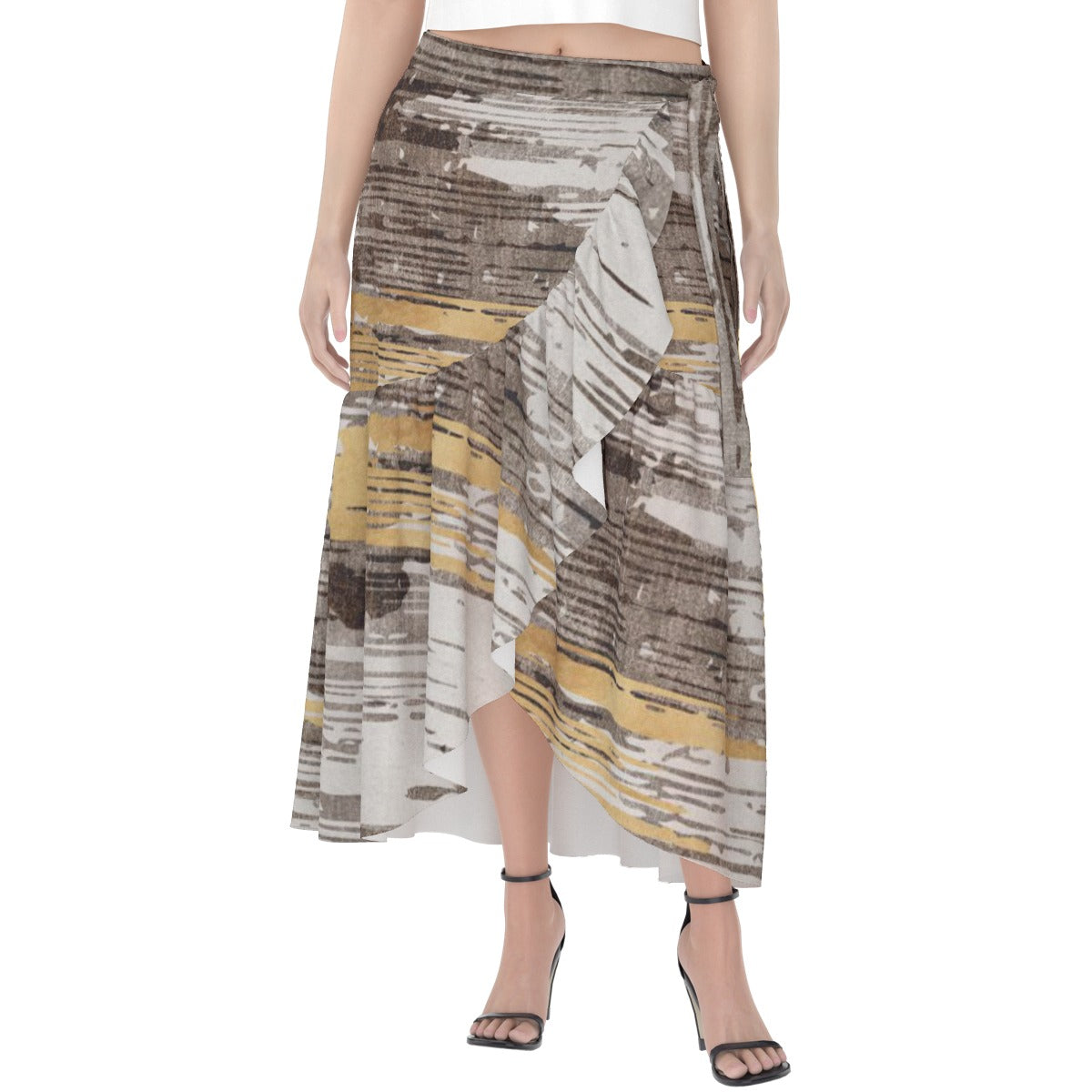 All-Over Print Women's Wrap Skirt