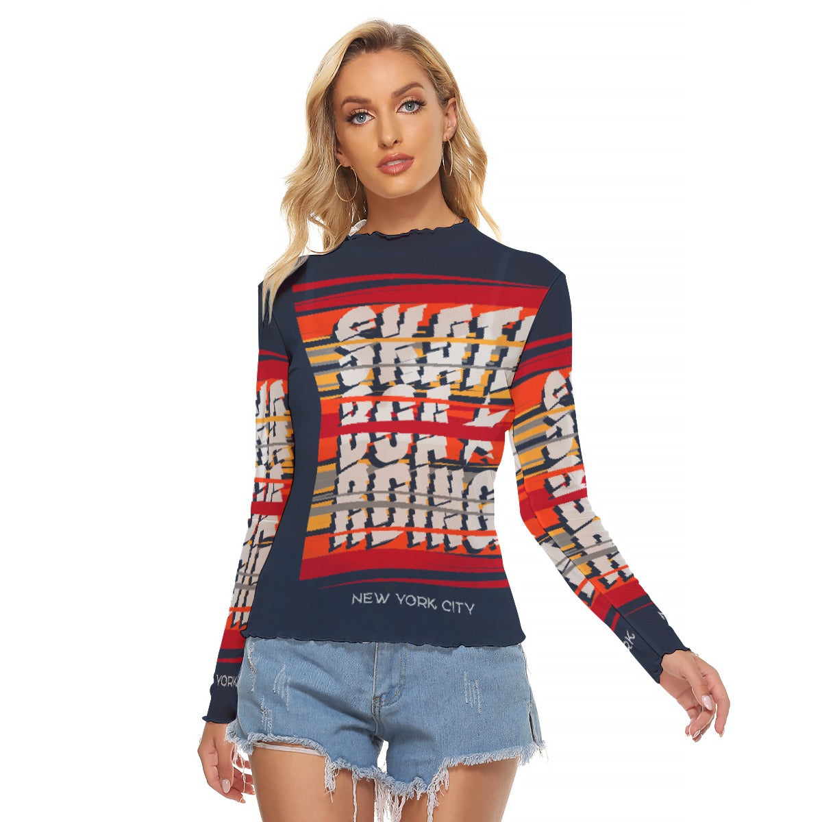 All-Over Print Women's Mesh T-shirt