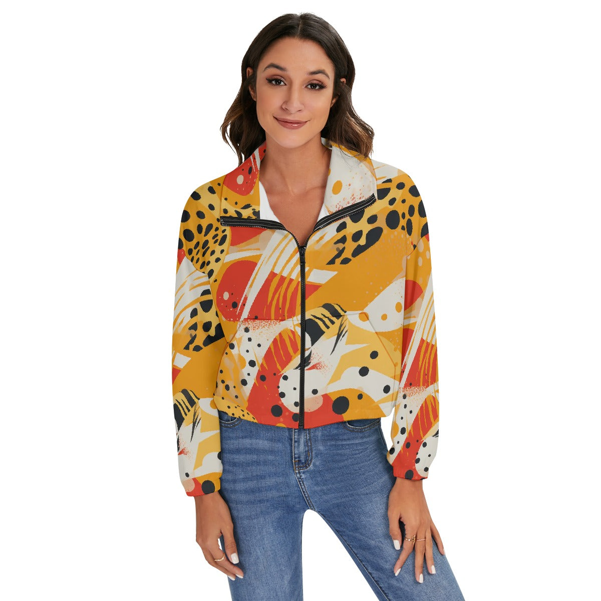 All-Over Print Women's Zip Jacket