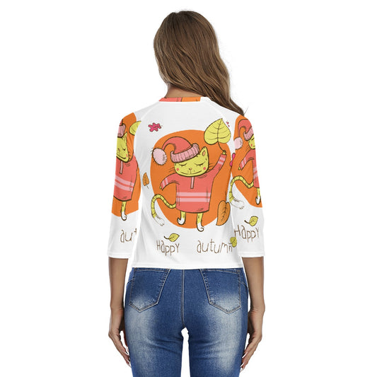 All-Over Print Women's Raglan Sleeves T-shirts