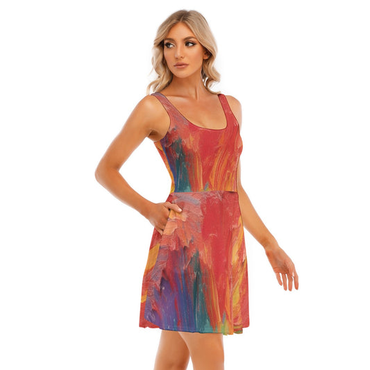 All-Over Print Women's Tank Vest Dress