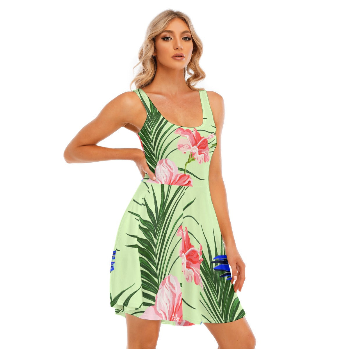 All-Over Print Women's Tank Vest Dress