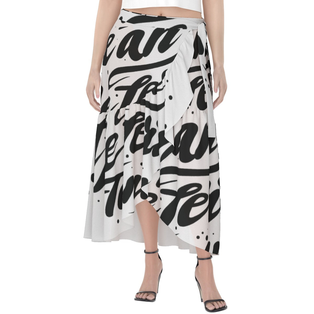 All-Over Print Women's Wrap Skirt