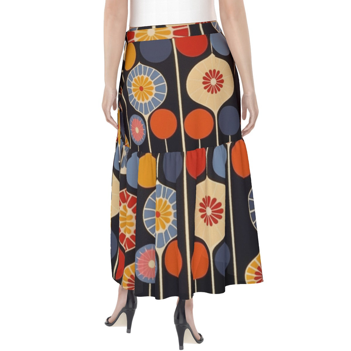 All-Over Print Women's Wrap Skirt