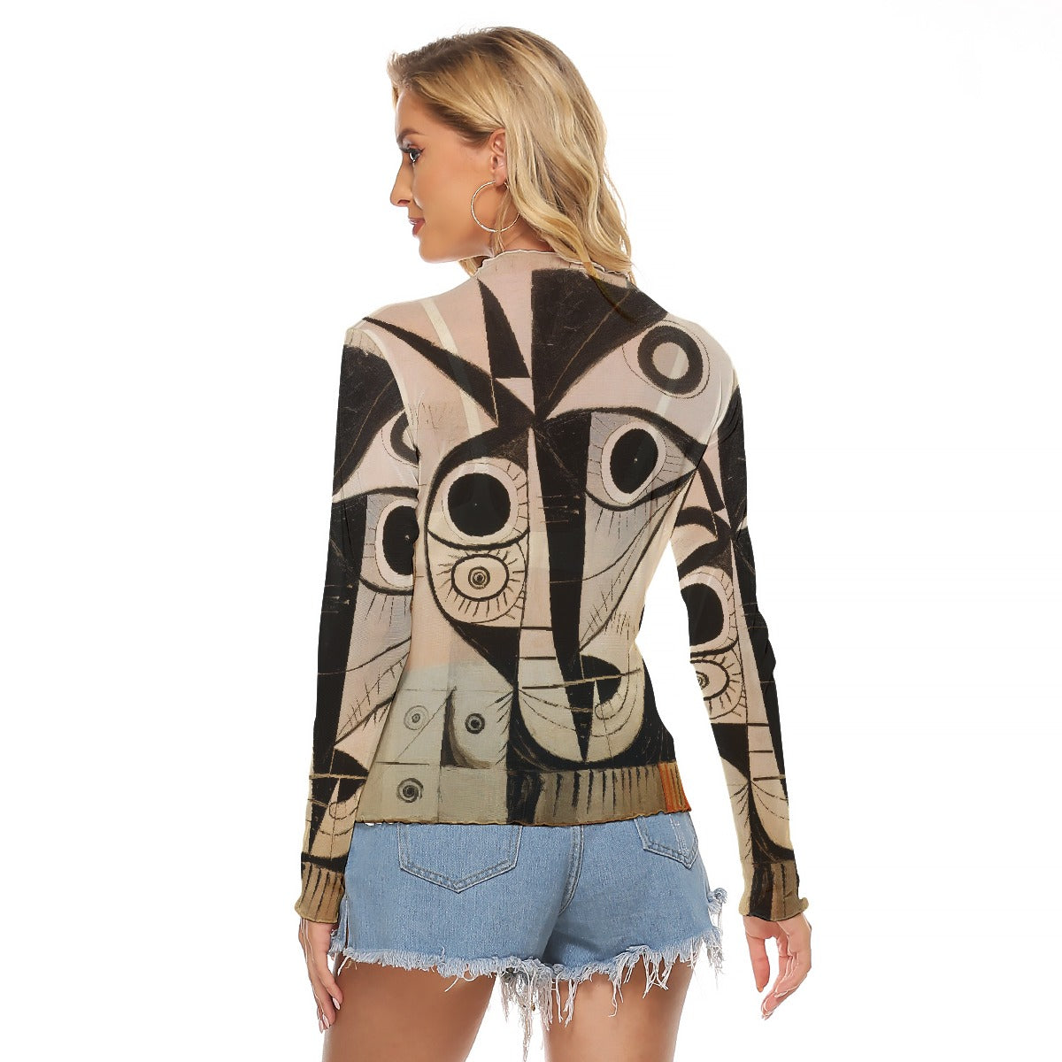 All-Over Print Women's Mesh T-shirt