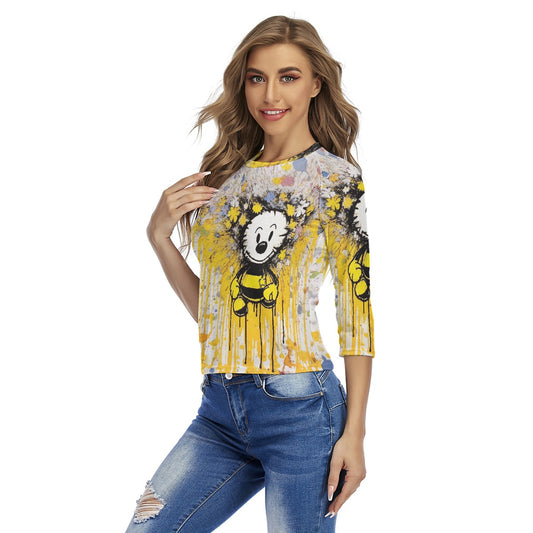 All-Over Print Women's Raglan Sleeves T-shirts