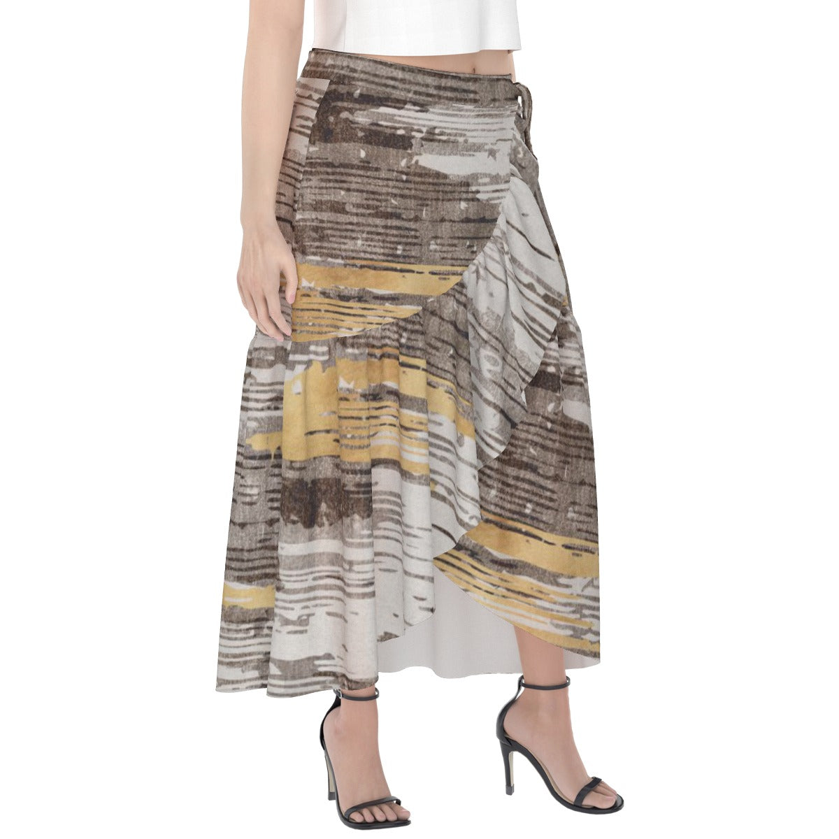 All-Over Print Women's Wrap Skirt