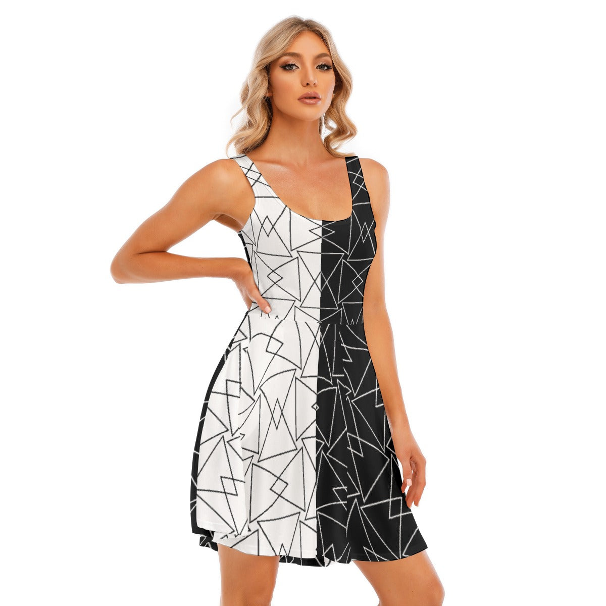 All-Over Print Women's Tank Vest Dress