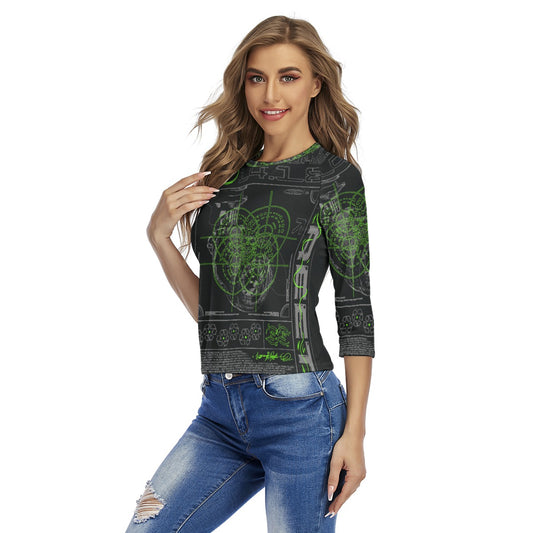 All-Over Print Women's Raglan Sleeves T-shirts