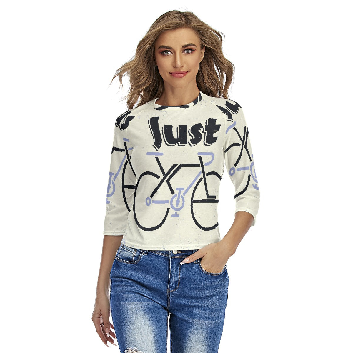 All-Over Print Women's Raglan Sleeves T-shirts