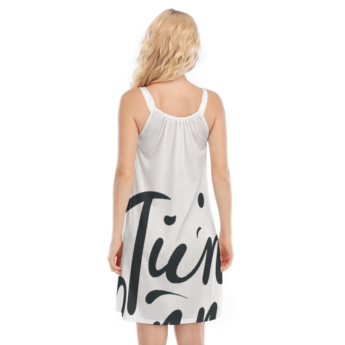 All-Over Print Women's Sleeveless Cami Dress