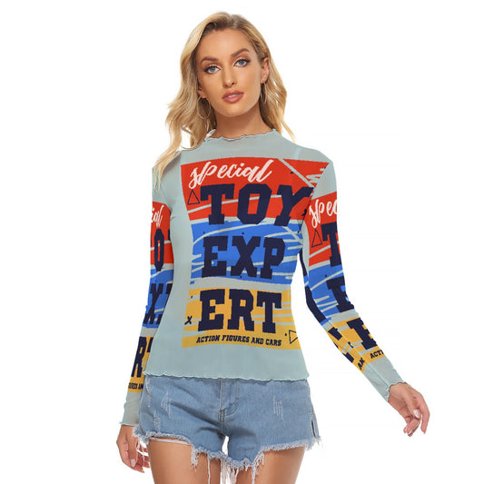 All-Over Print Women's Mesh T-shirt