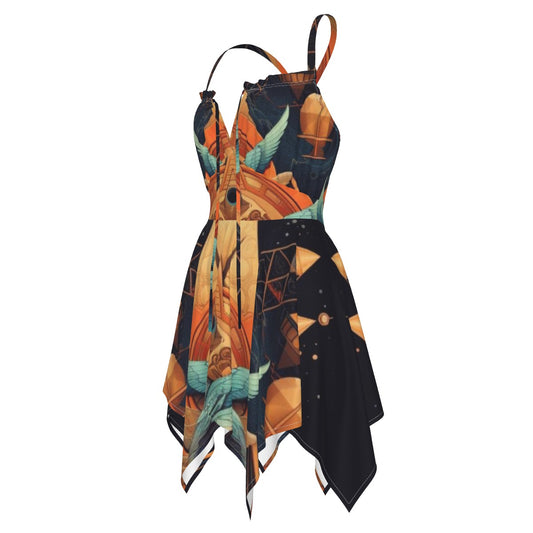 All-Over Print Women's Slip Dress