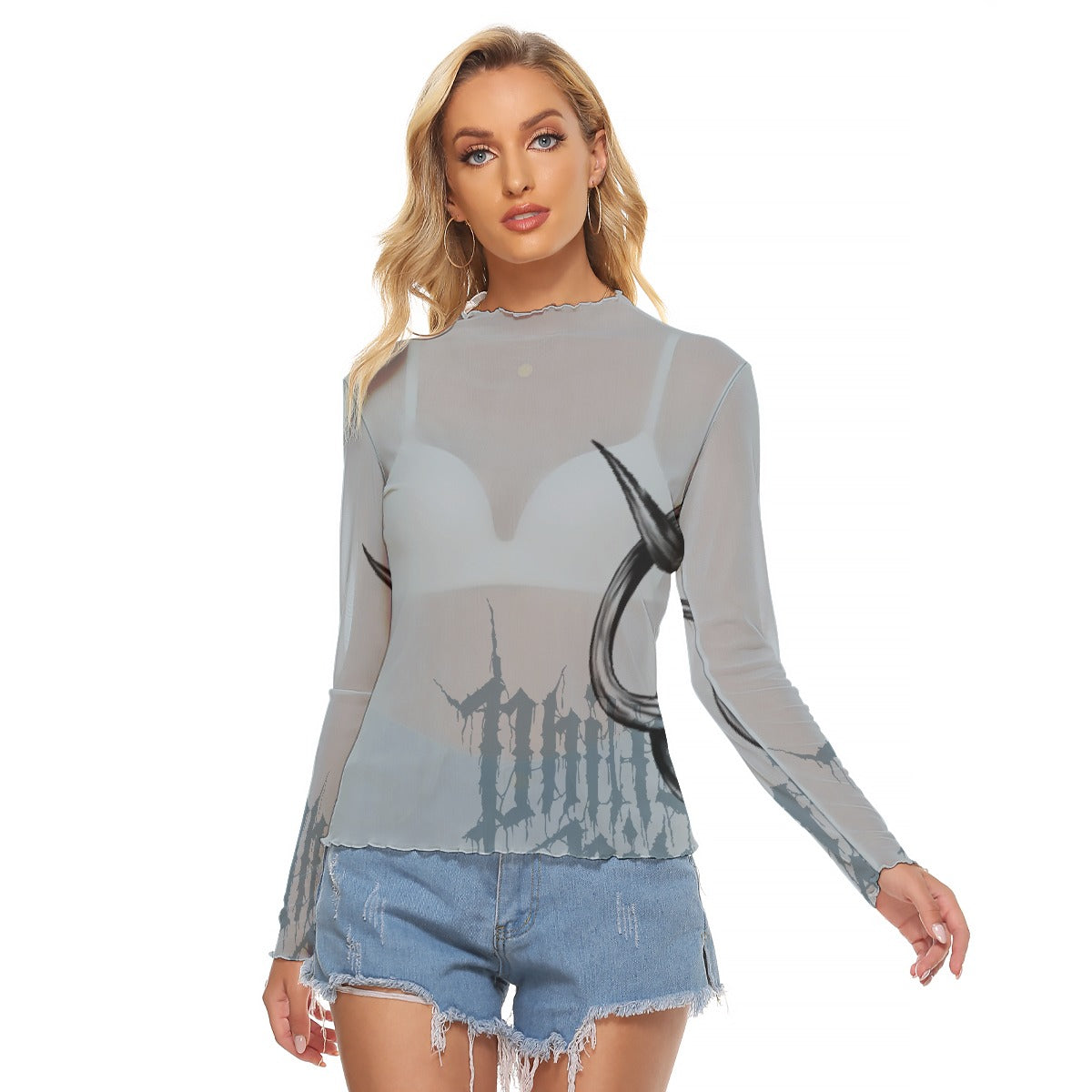 All-Over Print Women's Mesh T-shirt