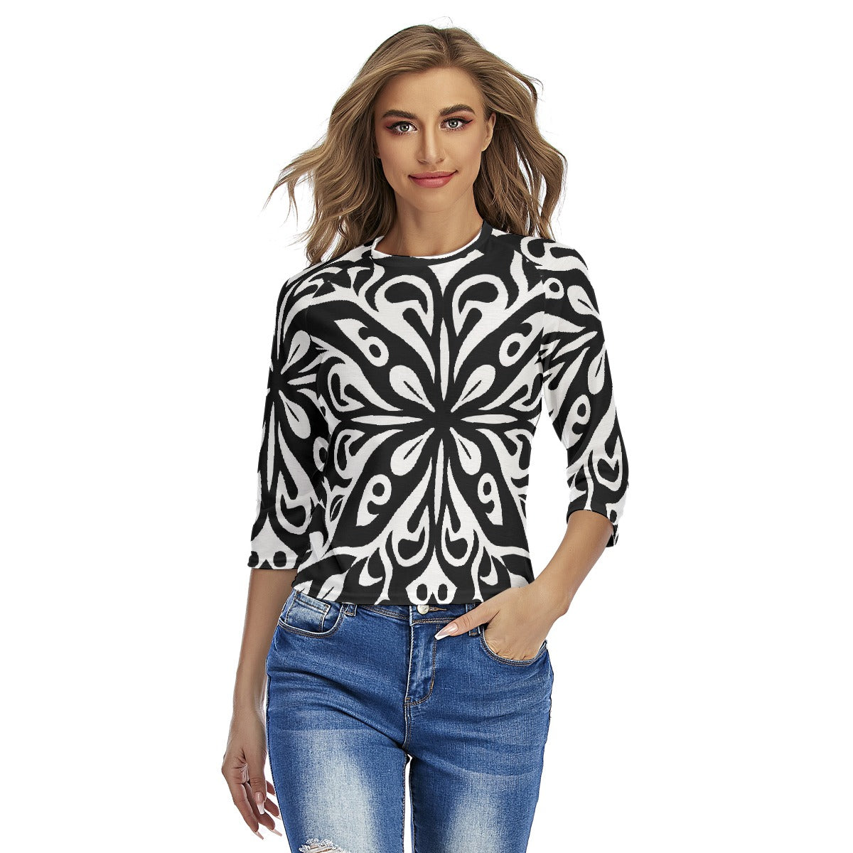 All-Over Print Women's Raglan Sleeves T-shirts