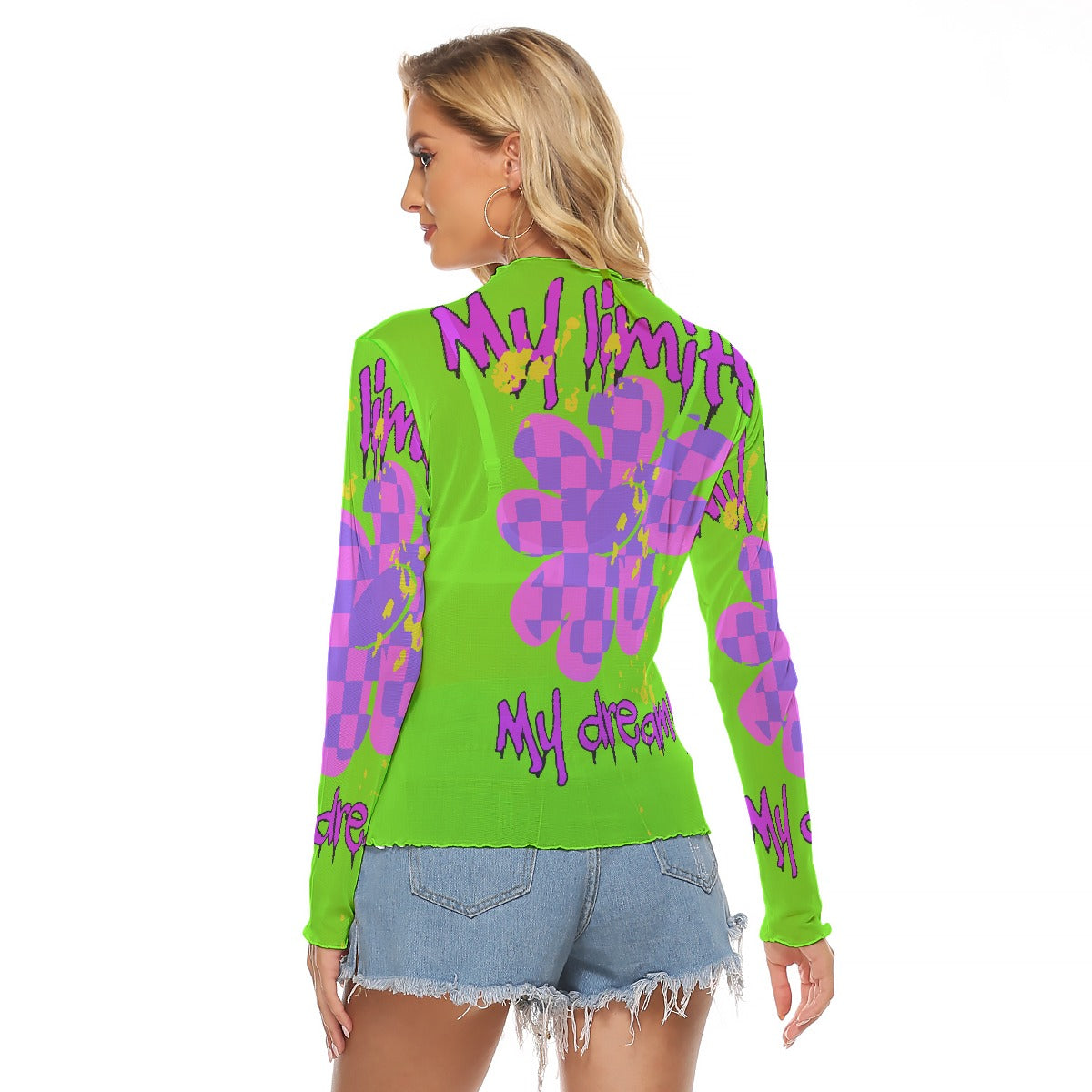 All-Over Print Women's Mesh T-shirt