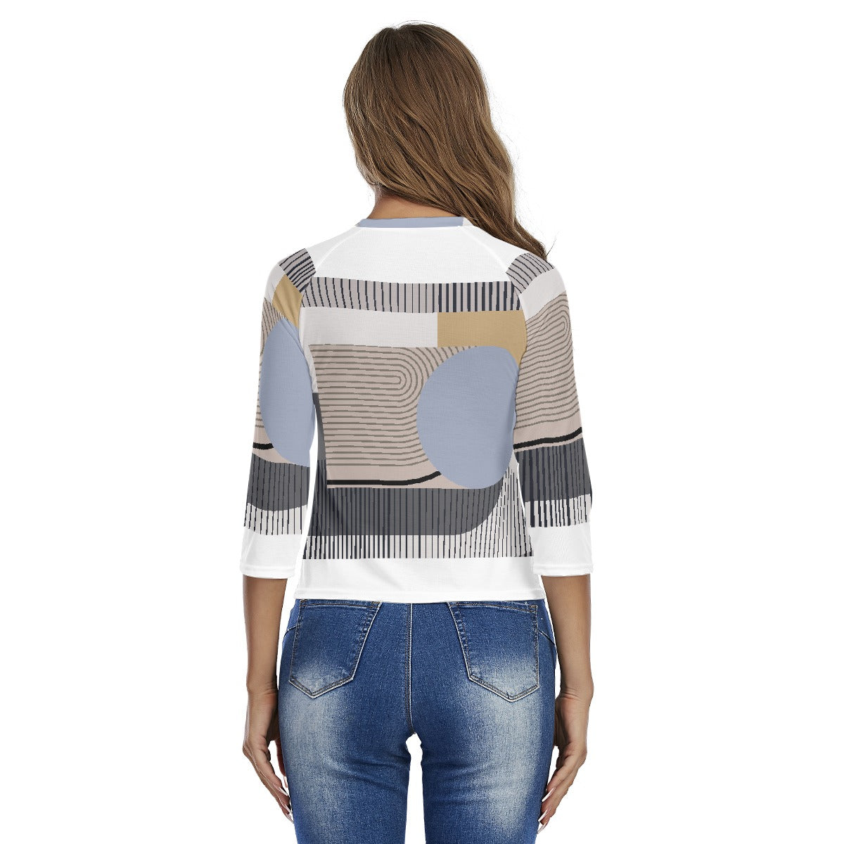 All-Over Print Women's Raglan Sleeves T-shirts