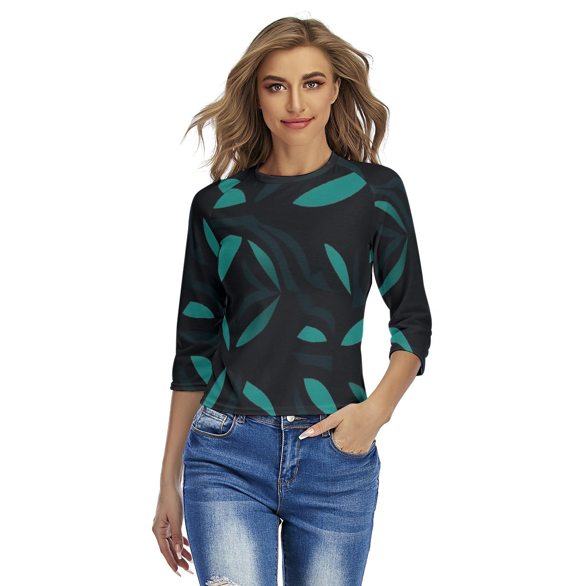 All-Over Print Women's Raglan Sleeves T-shirts