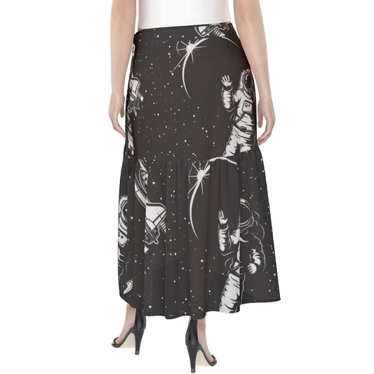 All-Over Print Women's Wrap Skirt