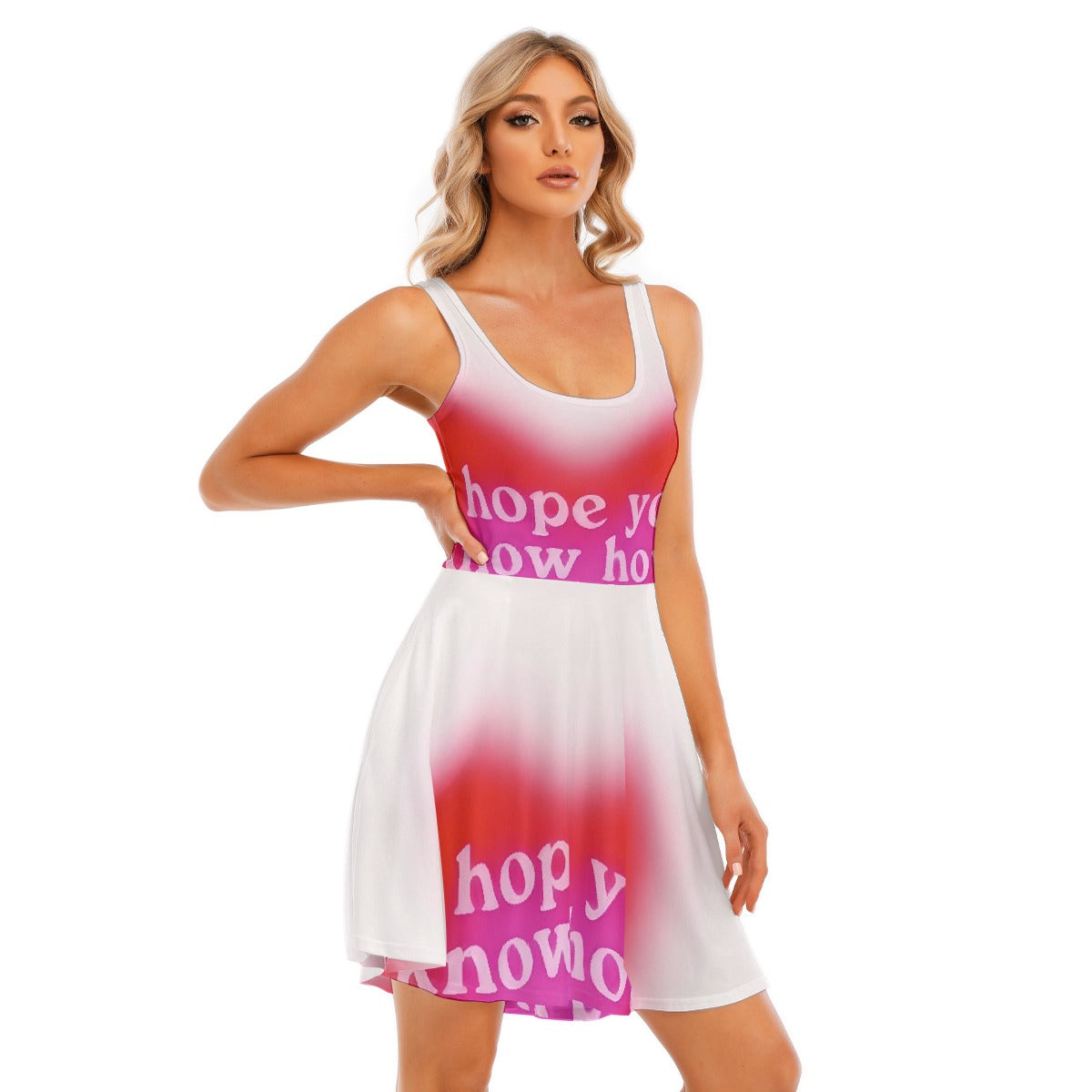 All-Over Print Women's Tank Vest Dress