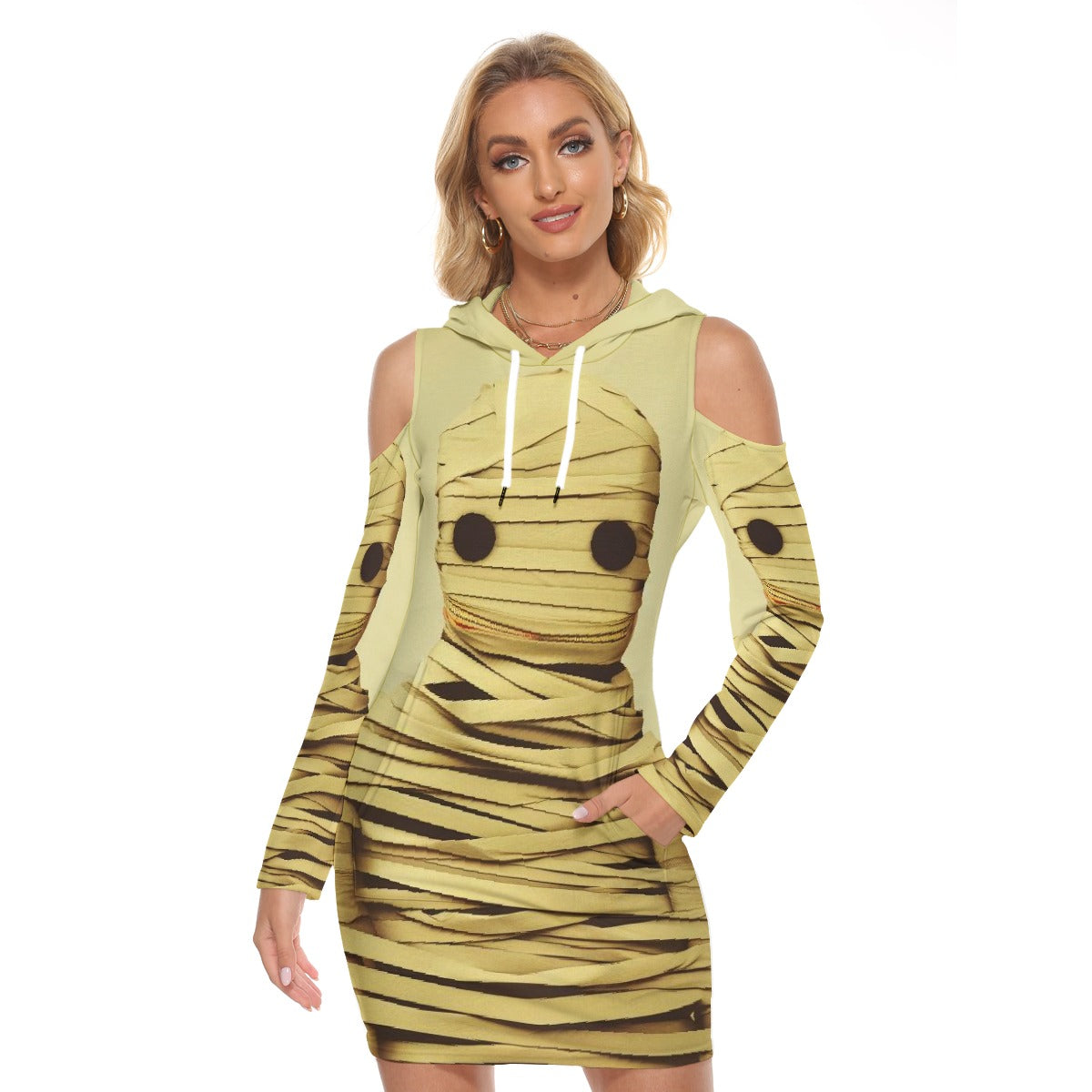 All-Over Print Women's Tight Dress