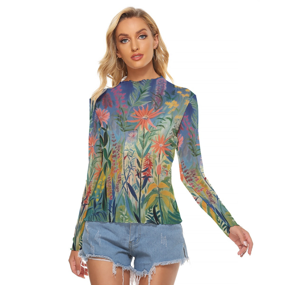 All-Over Print Women's Mesh T-shirt