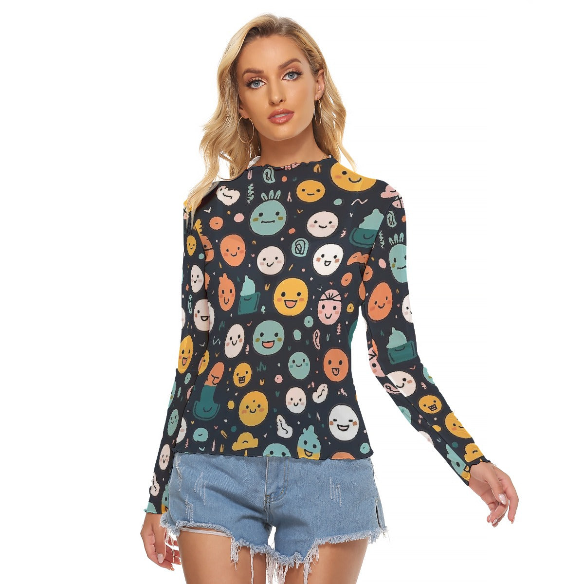 All-Over Print Women's Mesh T-shirt