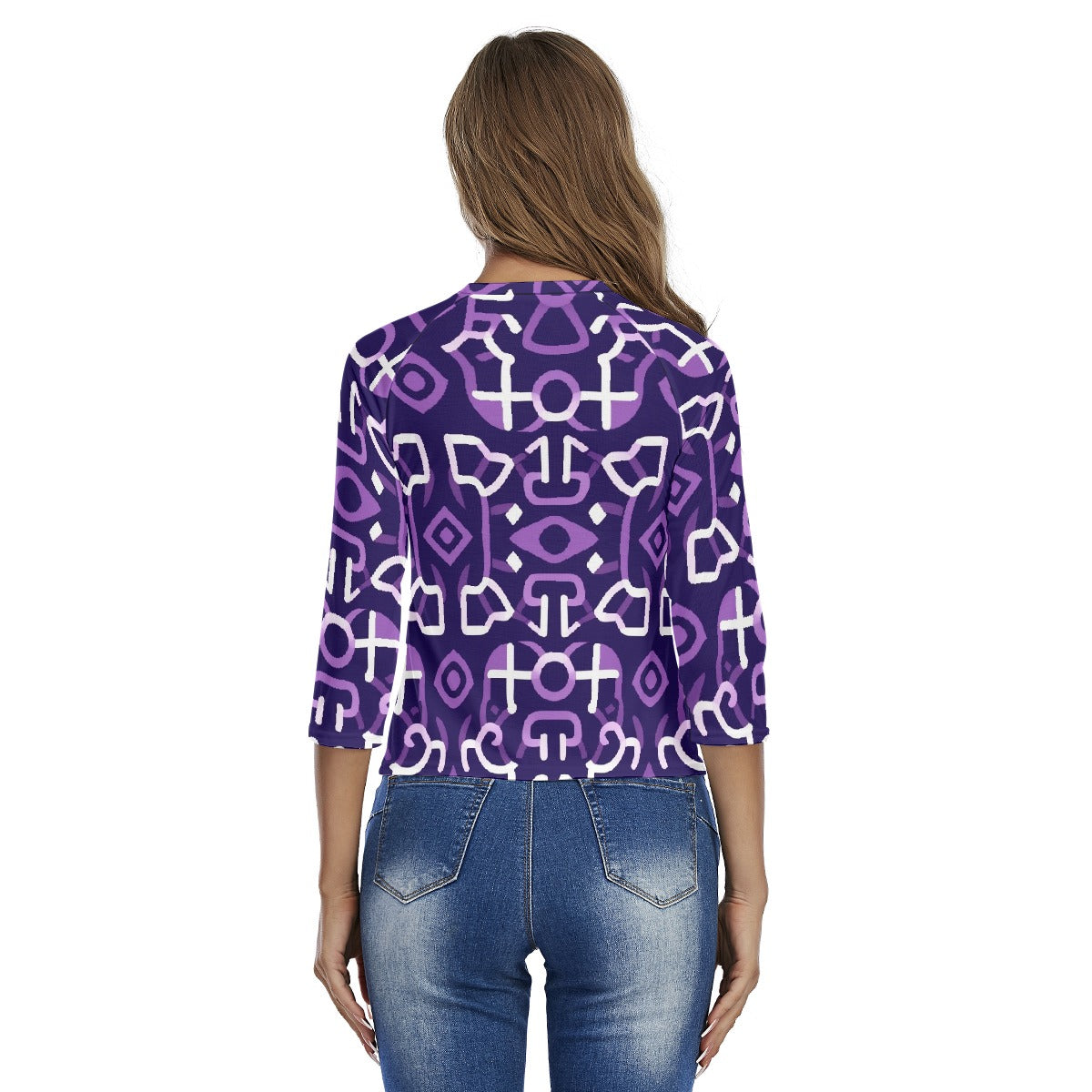 All-Over Print Women's Raglan Sleeves T-shirts