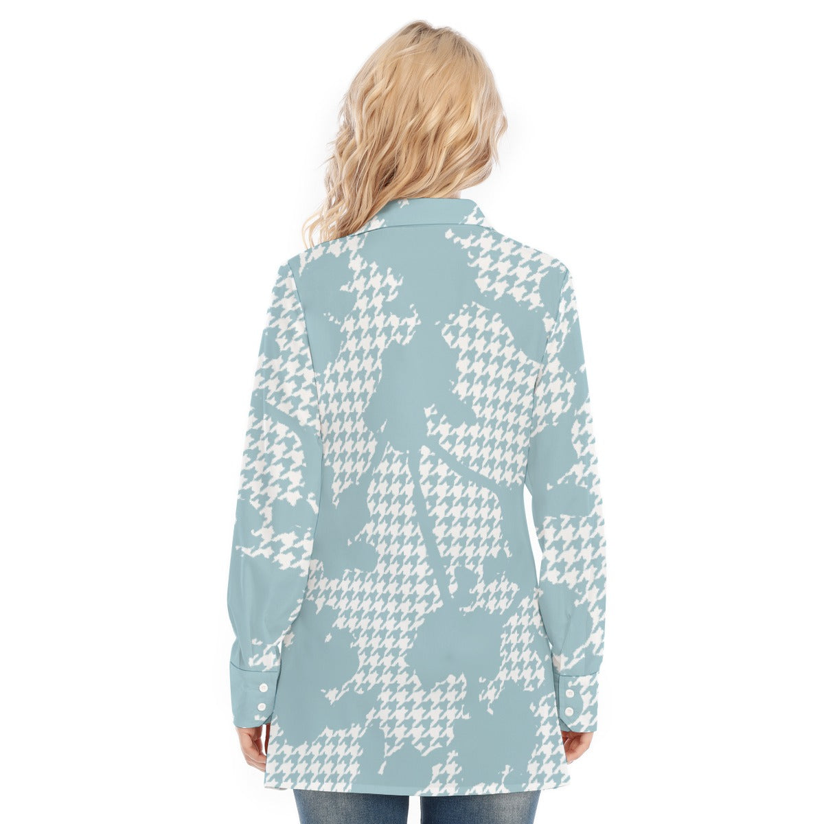 All-Over Print Women's Long Shirt