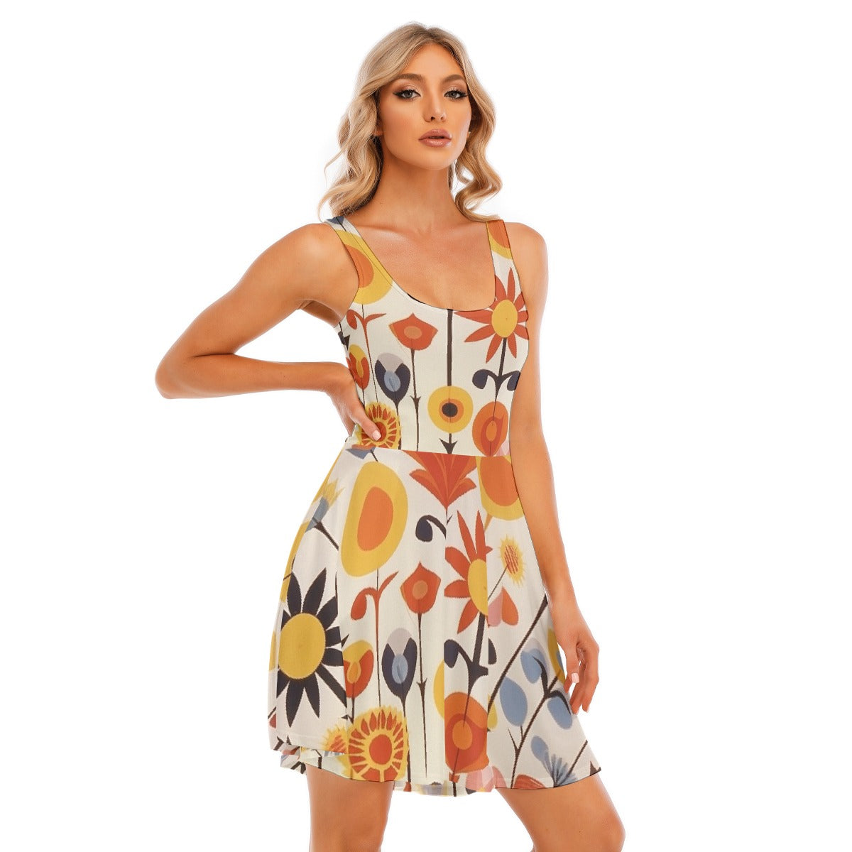 All-Over Print Women's Tank Vest Dress