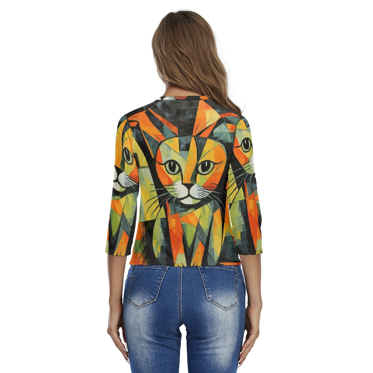 All-Over Print Women's Raglan Sleeves T-shirts