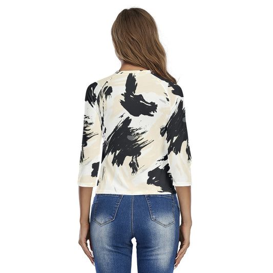 All-Over Print Women's Raglan Sleeves T-shirts