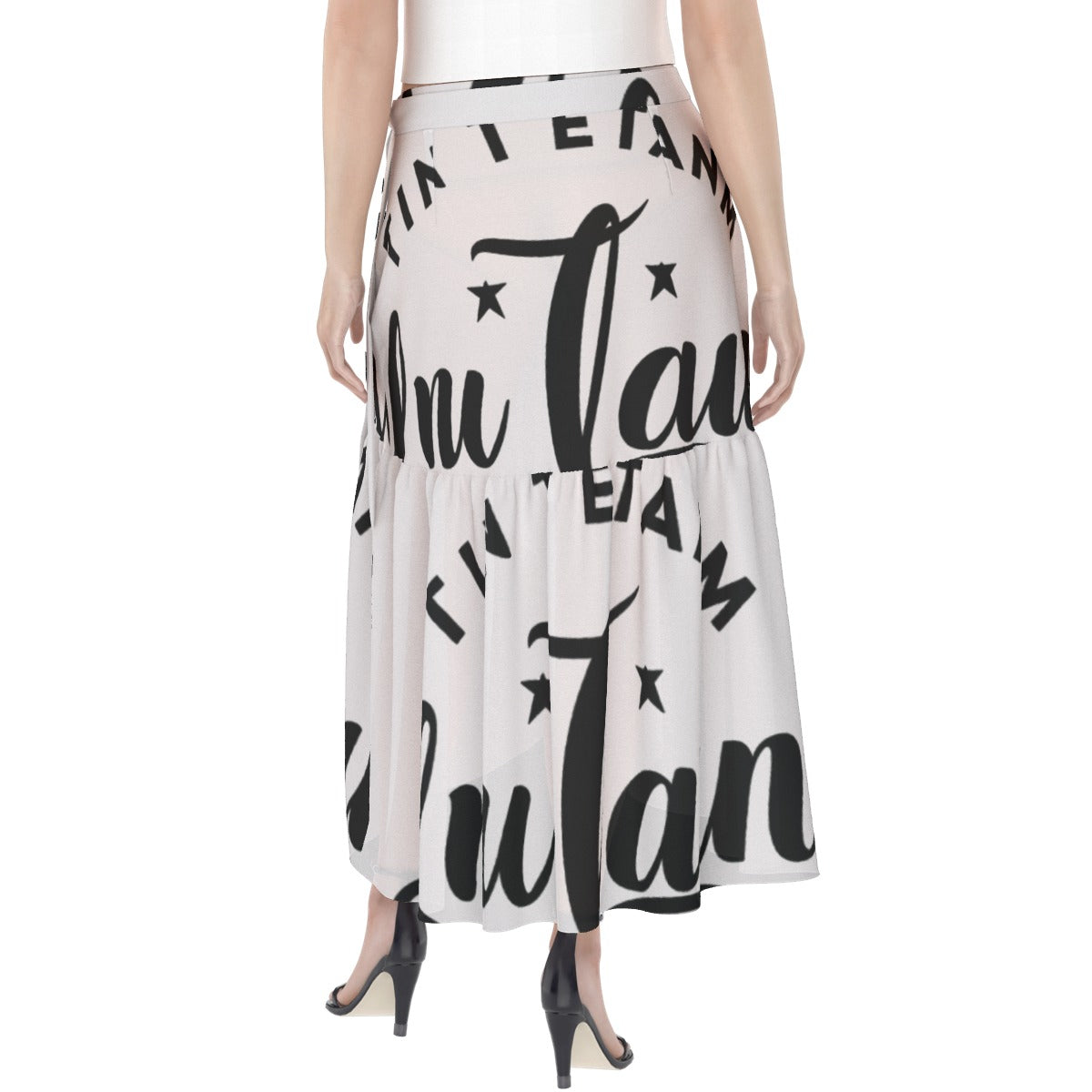 All-Over Print Women's Wrap Skirt