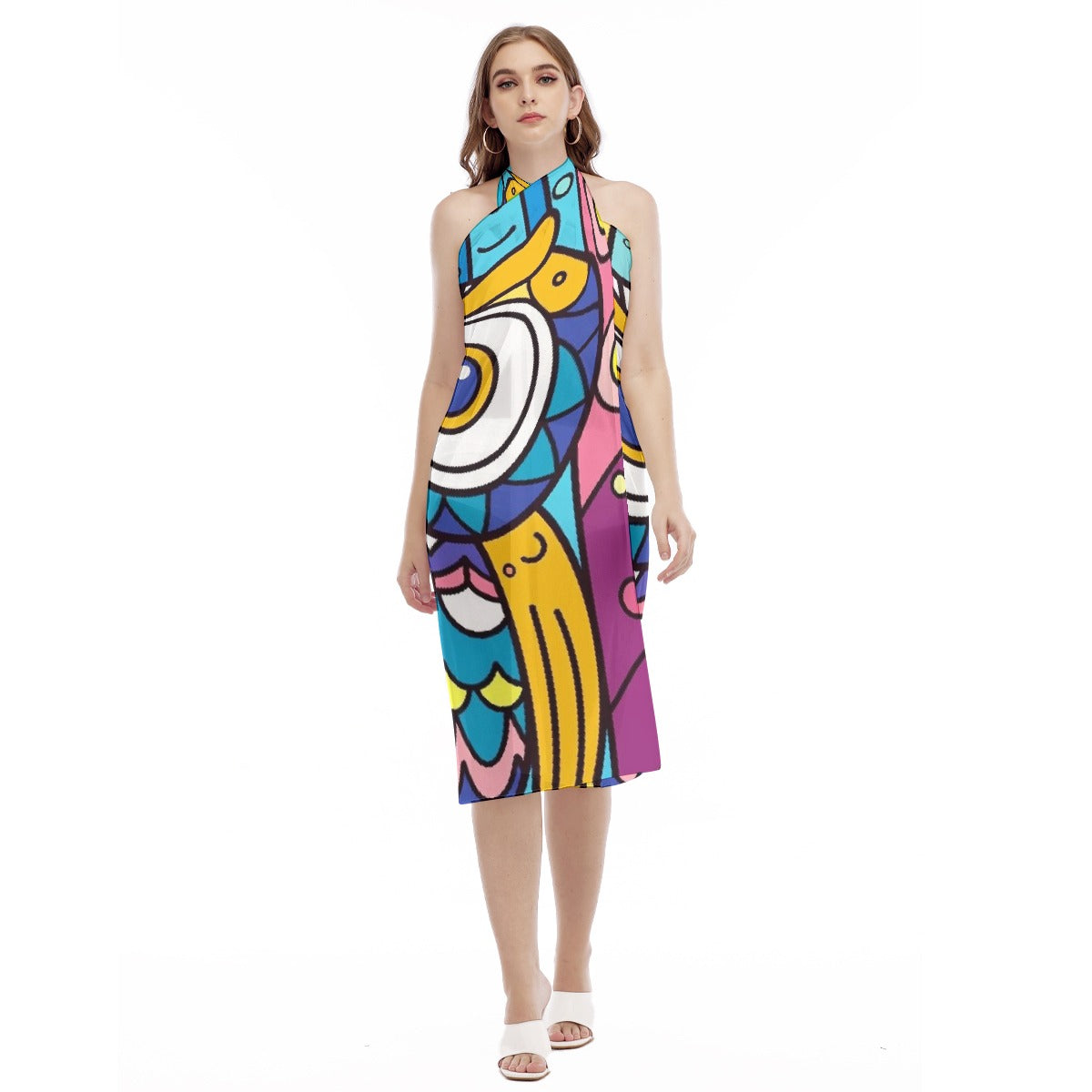 All-Over Print Women's Beach Dress