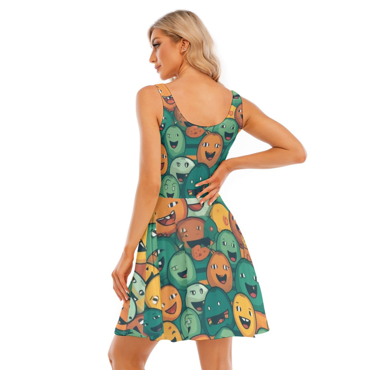 All-Over Print Women's Tank Vest Dress