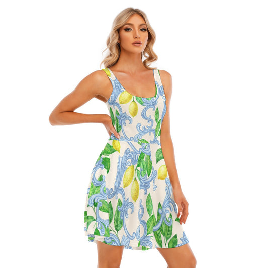 All-Over Print Women's Tank Vest Dress