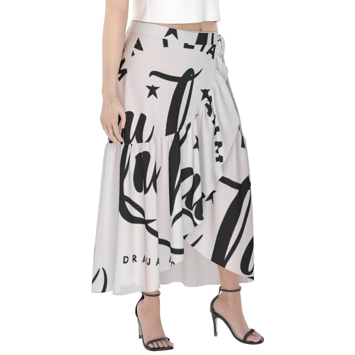 All-Over Print Women's Wrap Skirt